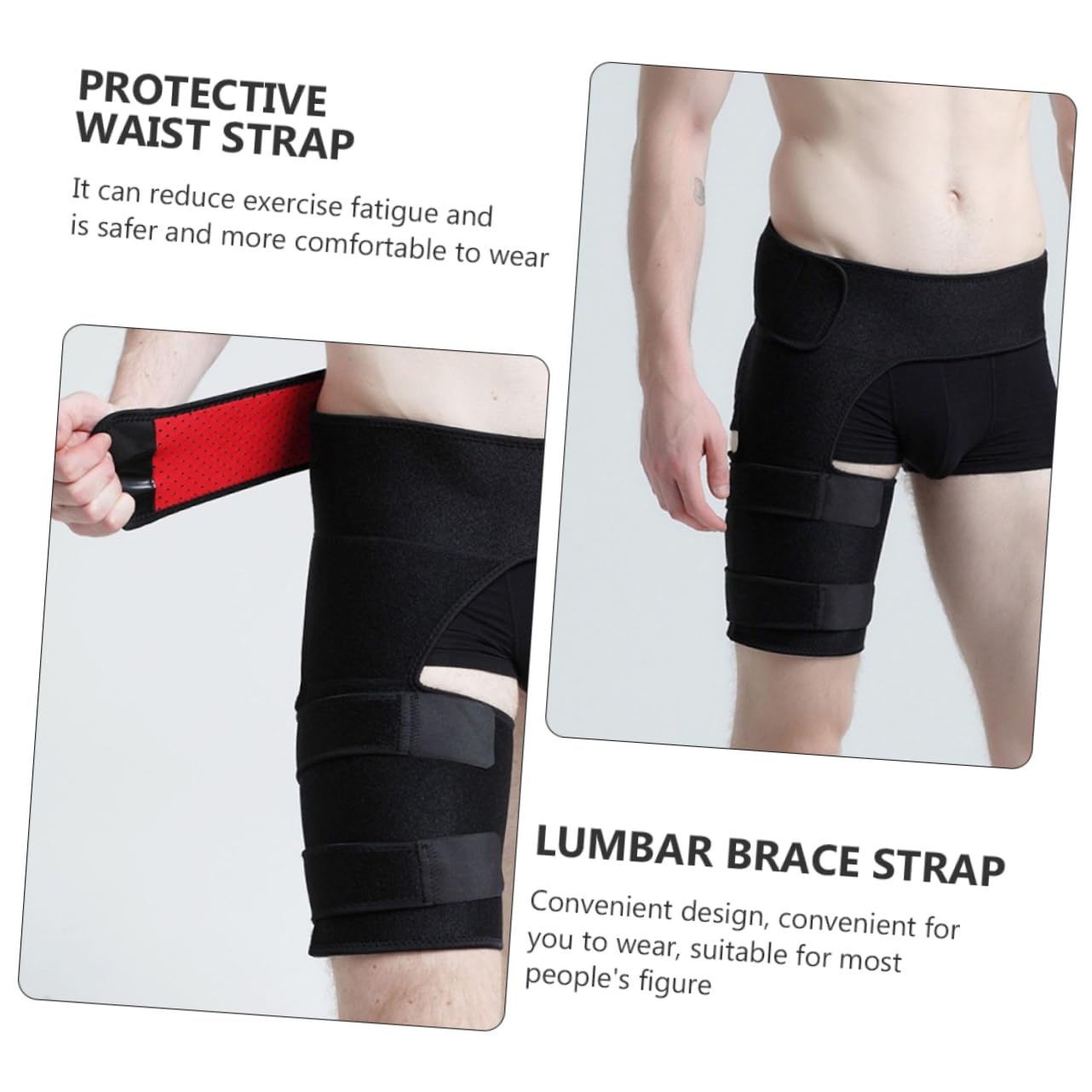 Hip Brace for Sciatica & Groin Pain Relief – Compression Support Wrap