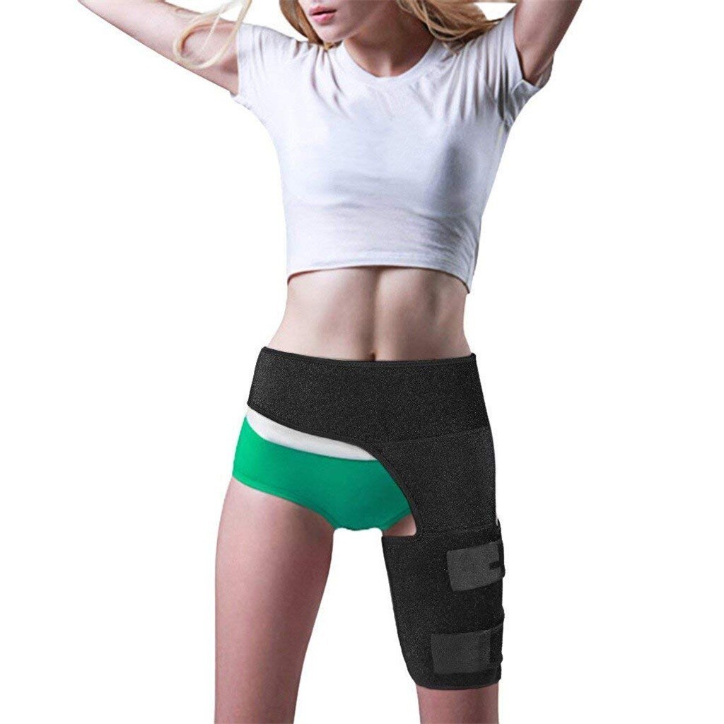 Hip Brace for Sciatica & Groin Pain Relief – Compression Support Wrap