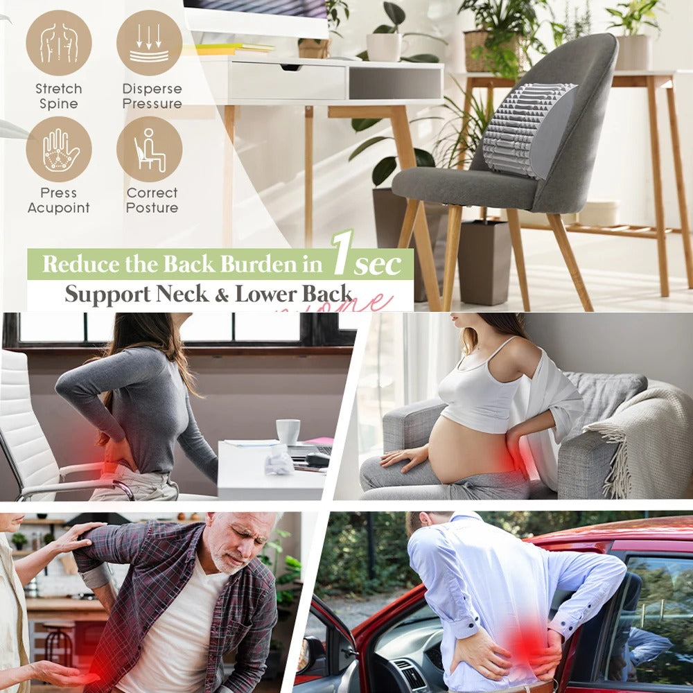 Back Stretcher Pillow for Pain Relief